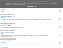 Tablet Screenshot of blogger.lykkenborg.no